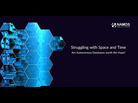 Webinar: Struggling with Space and Time?