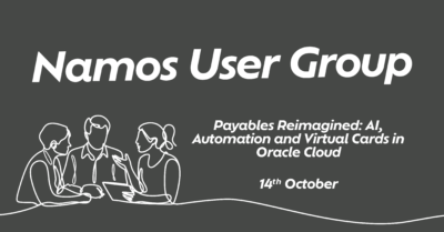 Namos User Group Oct 14th