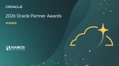 Oracle Partner Awards Winner namos